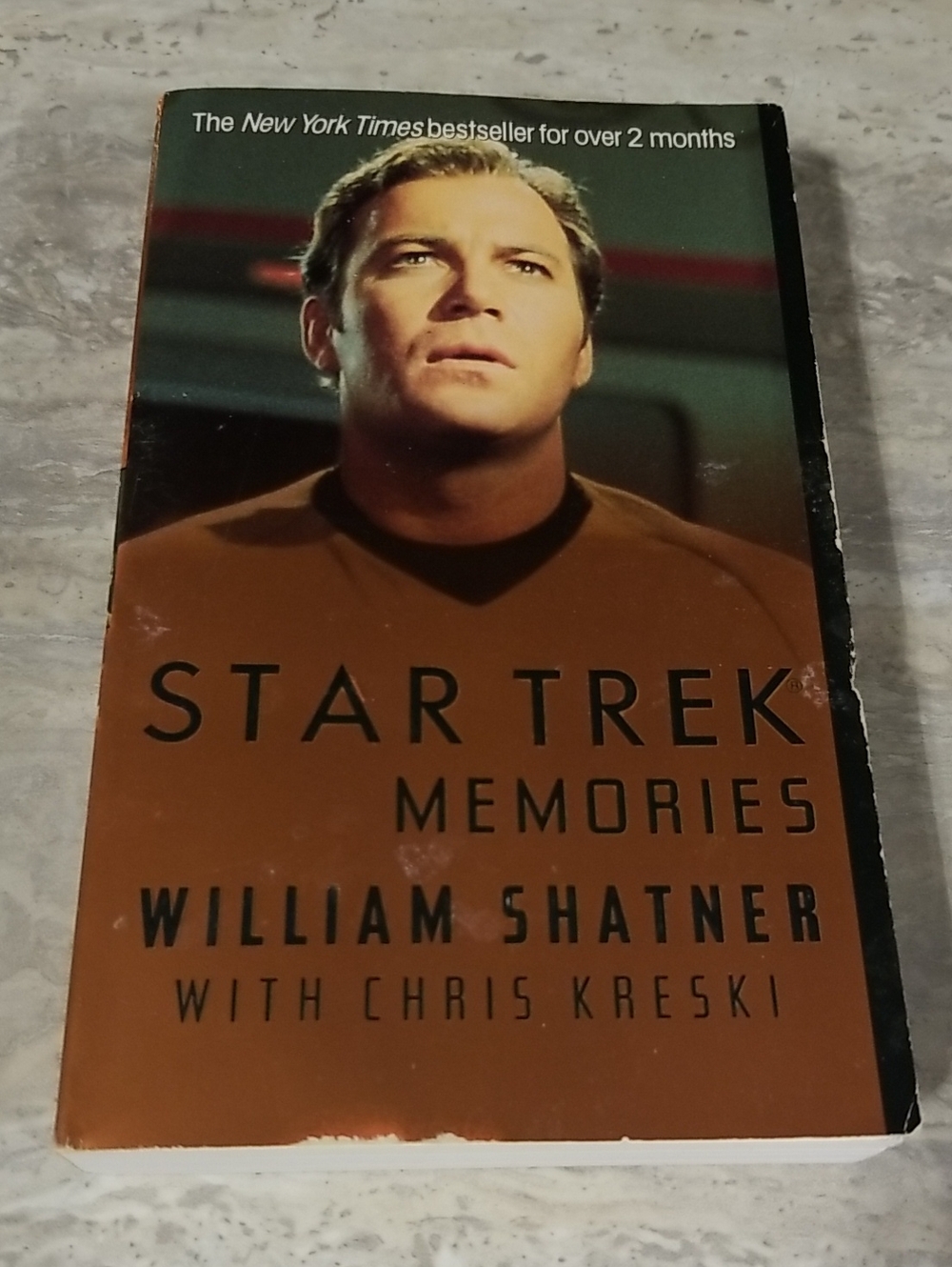 Star Trek Memories by William Shatner - Softcover book